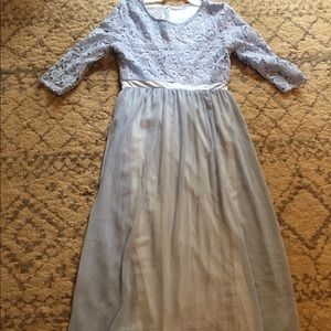 Lace and Chiffon dress